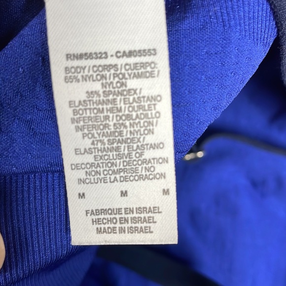 Nike sports bra blue size medium - Picture 4 of 4